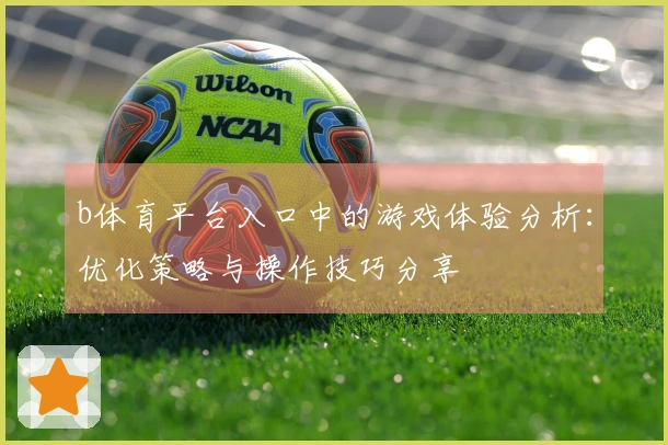 b体育平台入口中的游戏体验分析：优化策略与操作技巧分享